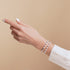Glitzernder Schneefall | Traumlandschaft Opal Wrap